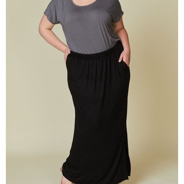 Bamboo Classic Skirt For Curvy