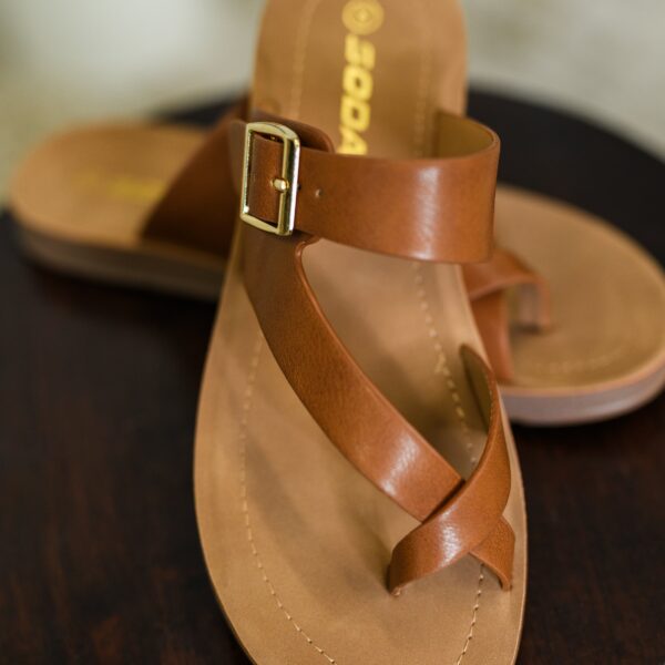 Canyon Walk Slip on Sandals in Storm Tan